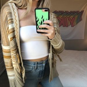 Jen’s Pirate Booty multicolored cardigan